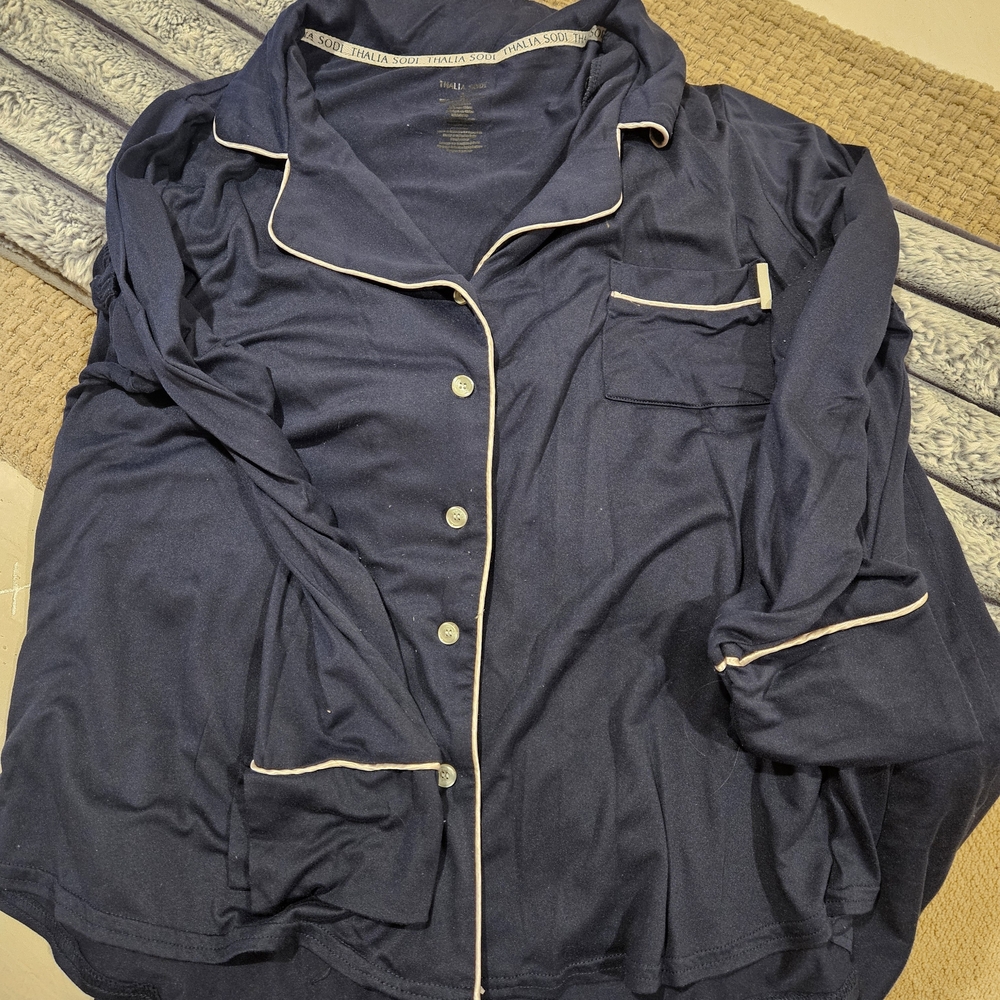 Thalia Sodi Blue PJ Set